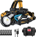 Rechargeable Outdoor Headlamp 4000 Lux, 125 Angle, IP65 Waterproof. Fixed Price $41.99.