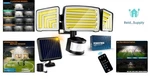 Vensstnor Solar Motion Sensor Flood Lights Outdoor - 4000LM Lighting Modes,.... Fixed Price $61.64.