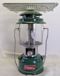 Vintage 5/ 1977 Coleman Lantern 220J With Top Heating Rack. Fixed Price $40.55.