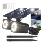Chasikeo 2 Pack Solar Motion Outdoor, Spotlights With Sen.... Fixed Price $48.16.