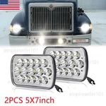 For International Ihc 9200 9400I 9900 Pair 7X6" Led Headlights High/low Beam Dot. Fixed Price $26.98.