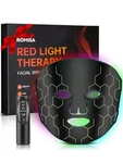 Romisa Red Light Therapy Silicone Face Mask 8-1 Colors- Black. Fixed Price $44.97.