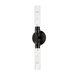 Maxim Lighting Equilibrium Wall Sconce, Black/clear - 26370CLBK. Fixed Price $178.00.