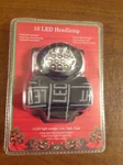 Headlamp Ultra Bright 3-MODE 10 Led Adjustable Strap/light Bike Bicycle Hiking Q. Fixed Price $9.99.