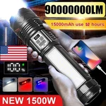 9000000LM High Power Rechargeable Led Flashlight Lighting Tactical Torch Lantern. Fixed Price $22.99.