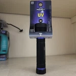 Police Security Bite Guard Tail Cap Uv Flashlight With 2AAA Batteries - 98343. Fixed Price $29.99.
