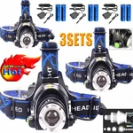 Super Bright 1200000LM Headlamp Led Headlight Rechargeable Flashlight Torch. Fixed Price $11.99.