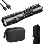 Soonfire MX75 2530 Lumen Led Tactical Flashlight Law Enforcement, 390 Yards B.... Fixed Price $72.42.