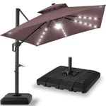 Best Choice Products 2-TIER Led Cantilever Umbrella, 10X10FT. Fixed Price $374.99.