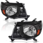Adcarlights Toyota Tacoma 2005-2011 Headlights Black Housing Pair. Fixed Price $154.99.