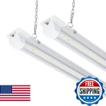 Epestoec 2PACK 4FT Led Shop Garage LIGHTS,42W 5000K 6300LM White Light,han. Fixed Price $83.32.