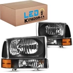 Ledkingdomus Headlight Assembly, Dot-certified,compatible With 1999 2000 2001.... Fixed Price $186.58.