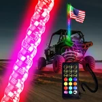 Beatto 4FT1.2M Rf Remote Control Rgb Led Whips Light Dacning/chasing. Fixed Price $95.62.