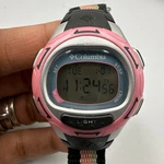 Columbia Digital Watch Pink Black Nylon Strap Band Backlight Dial New Battery. Fixed Price $11.99.