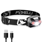 Foxelli Rechargeable Led Headlamp - Super Bright, Lightweight And Comf. Fixed Price $16.49.