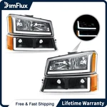 Dimflux Led Drl Headlights For 03-06 Chevy Silverado Avalanche No Cladding. Fixed Price $105.88.