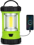 Linterna Camping 3000LM Led Recargable 4400MAH Resistente Agua Emergencia Verde. Fixed Price $59.24.