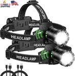 Kmivo Rechargeable 99,000LM Super Bright, 2PACK Led With 3 Mo. Fixed Price $78.96.