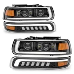 Led Headlights Assembly Plug-n-play Amber Side Marker-pro Headlamps Replaceme.... Fixed Price $540.09.