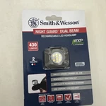 Smith & Wesson Night Guard Dual Beam Rechargeable Headlamp 430 Lumens 1117281. Fixed Price $115.30.