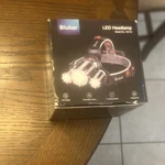 Blukar Led Headlamp K9116 Ultra Bright Zoomable 5 Lighting Modes Waterproof. Fixed Price $12.99.