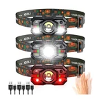 Rechargeable Headlamp Flashlight 3-PACK, 2000 Lumen Super Bright Le... Fast Ship. Fixed Price $28.81.