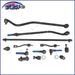 13PCS Suspension Tie Rod Drag Link Track Sway Bar Kit Fits Jeep Wrangler. Fixed Price $105.97.