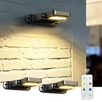 Coxseni Solar Wall Lights Outdoor With Remote Control, Long Lasting Battery, 6. Fixed Price $57.05.