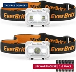 Everbrite Led Headlamp, 4 Lighting Modes, Pivoting With Adjustable Headband. Fixed Price $16.92.