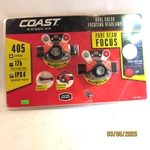 Lot Of Coast Dual Color Focusing Headlamps 1087612 New Sealed 405 Lumens. Fixed Price $22.99.
