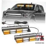 2 In Led Emergency Dash Strobe Light Bar Front/rear #01 Amber/white. Fixed Price $44.22.
