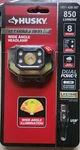Husky PVL-HLP-0006 850-LUMENS Wide Angle Dual-power Headlamp 1011 429 397. Fixed Price $27.00.