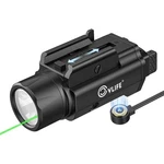 Cvlife 1500 Lumens Laser Light Combo For Pistol, Green. Fixed Price $87.74.