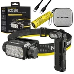 Nitecore HC75 Uhe Rechargeable E-focus Spotlight Floodlight Headlamp 192M Beam. Fixed Price $160.00.