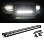 150W 30" Cree Led Light Bar W/behind Grille Bracket, Wiring For 14-18 Gmc Sierra. Fixed Price $180.49.