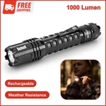 Bushnell Pro 1000L Flashlight Battery Powered - Rechargeable Weather Resistant. Fixed Price $87.49.