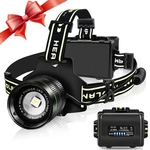 Rechargeable Headlamp, Led Super Bright Headlight, 5 Modes Zoomable Lamp.... Fixed Price $52.08.