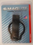 Mag-lite D-cell Flashlight Belt Holder. Black Plain Leather, Model #ASXD036. Fixed Price $12.95.