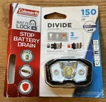 Coleman Divide Led Headlamp 150 Lumens 3- Modes Batteries Not Included New!. Fixed Price $21.99.