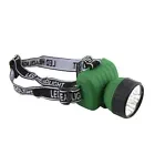 Smart Home Super Bright 7 Led Battery Operated Head Lamp In Green, 3 Pack. Fixed Price $19.99.