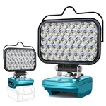 Cordless Led Work For Makita 18V Battery, Portable Flood Lights 80W Spo.... Fixed Price $41.86.