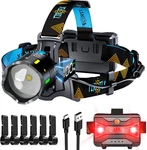 Mode Led Headlamp Motion Sensor Red Light IP65 Waterproof 125 Adjustable. Fixed Price $67.99.