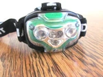 Defiant Led Headlight With 3 Settings, Adjustable Headlamp Headband. Fixed Price $9.00.