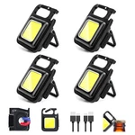 Makdak Cob Rechargeable Keychain Flashlight 4PACK, High Lumen 4PC, Black. Fixed Price $32.15.