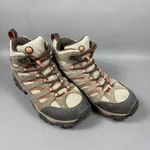 Merrell Mid Bungee Cord Waterproof Hiking Trail Boots Lace Up Women's Size 10.5. Fixed Price $39.99.