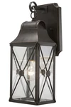 The Great Outdoors 73291 De Luz Light 6-1/2"W Wall Bronze. Fixed Price $244.00.