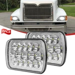 For International Ihc 9200 9400I 9900 Pair 7X6" Led Headlights High/low Beam. Fixed Price $32.58.