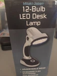 Mitaki-japan Eldsklt 12 Bulb Led Desk Lamp.. Fixed Price $10.99.