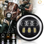 5-3/4" 5.75" Led Headlight Drl For Harley Dyna Street Bob Sportster Motorcycle. Fixed Price $35.99.