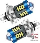 Windance 2PACK, H4 Led Bulb 1200LM 13W With Lens, Hi/lo Beam Super Bright 12V. Fixed Price $25.25.